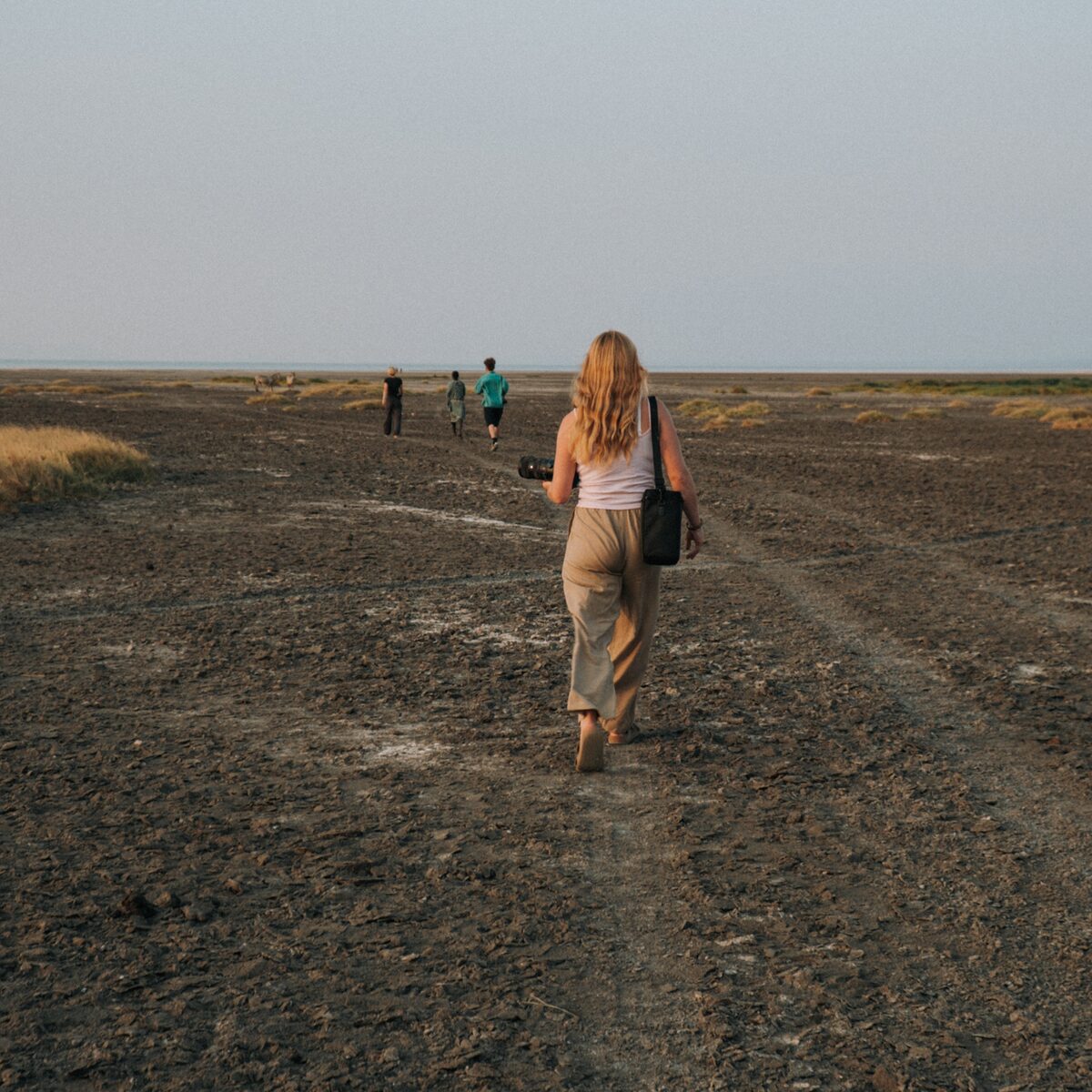 Out on the flats